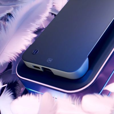 8. 3mk Just20g Matt Case für Samsung Galaxy S25 - Matt Schwarz