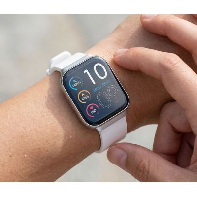 16. Smartwatch Gravity Silbernes Armband + Armband GT44-4