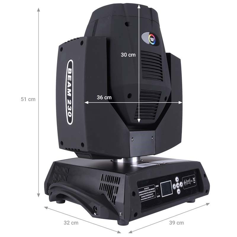 LIGHT4ME 7R BEAM 230W Moving-Head-Beleuchtung