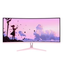 Arozzi Nova 34" Curved Computermonitor 86,4 cm (34") 3440 x 1440 px 4K Ultra HD LED Pink