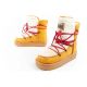 17. D.Franklin Damen Winter-Schneestiefel, modisches Fellfutter, Senffarbe
