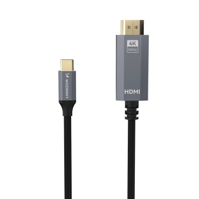 2. Wozinsky WCCH-01 USB-C - HDMI 4K 60Hz Kabel 1,8m - Schwarz