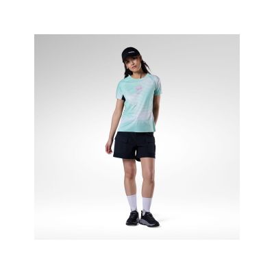 5. ROSSIGNOL W Sapa Ultra Tee Damen-T-Shirt Weiß Grün