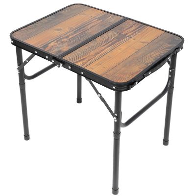 11. Klappbarer Campingtisch 60 x 45 x 25/56 cm, Holz