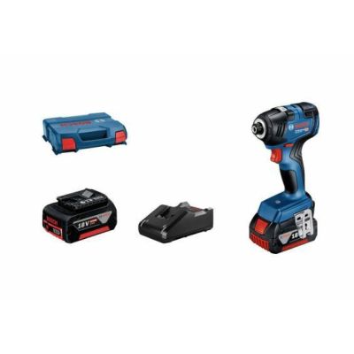 5. Bosch GDR 18V-200 Professional 3400 U/min Akkuschrauber Schwarz, Blau