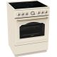 2. GORENJE GECS6B70CLI Retro-Elektroherd 60 cm | ExtraDampfgarfunktion | Heißluftfrittierfunktion | Gefrorenes Backen | Sahne