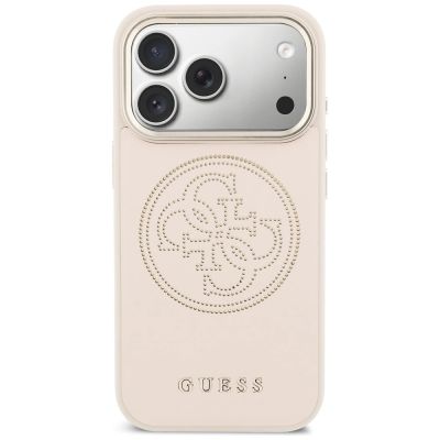 3. Guess Perforierte 4G MagSafe Hülle für iPhone 17 Pro Max – Pink
