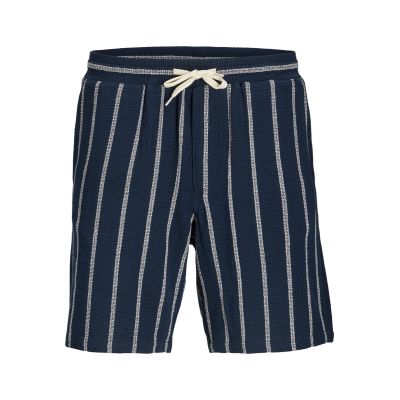 Jack&Jones Herren-Streifenshorts JPSTJAIDEN COBA STRIPE JOG SHORTS REG SN 12274413 SKY CAPTAIN/STRIPES