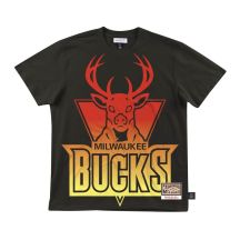 Mitchell & Ness NBA Milwaukee Bucks T-Shirt Schwarz