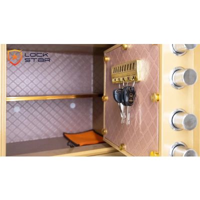 4. Extralink LOCKSTAR ELEKTRONISCHER SAFE, NACHTTISCH MIT INDUKTIVER LADEFUNKTION