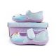 19. Leomil Frozen Kinderschuhe Ballerina Hausschuhe Hausschuhe mit Klettverschluss