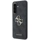 2. Guess Leder-Schutzhülle mit Metalllogo für Samsung Galaxy A37 5G – Schwarz