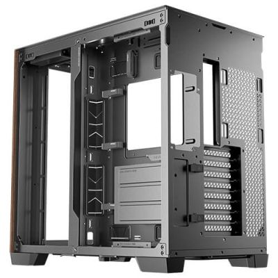 9. Antec C8 Full-Tower-Computergehäuse aus Holz, Schwarz