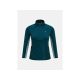 PEAK PERFORMANCE W Core Half Zip Baselayer-T-Shirt für Damen, grün