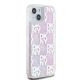 4. DKNY Liquid Glitter Multilogo Hülle für iPhone 15 / 14 / 13 – Rosa