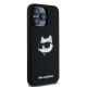 4. Karl Lagerfeld Silikon Choupette Head MagSafe Hülle für iPhone 15 Pro – Schwarz