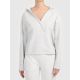 Damen-Kapuzenpullover mit Umschlagform aus sehr weichem Strickmaterial 4F 4FWAW26TSWSF2661-27M
