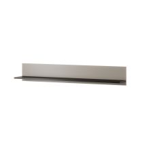 Regal 2 Stück SOHO 125x20x20 Kaschmir+Schwarz