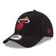 New Era 9FORTY NBA The League Miami Heat Schwarze Kappe - 11405603
