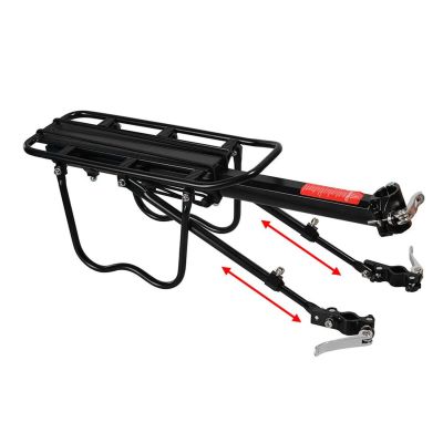 2. Rockbros Shelves Fahrradträger - hinten, Sattelstütze, Schnellspanner