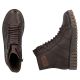 5. Braune Plateau-Ankle-Boots aus Leder für Damen von Rieker, Modell Y3421-26