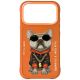 Nimmy Glasses Cool Dog iPhone 17 Pro Hülle - Orange
