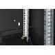 7. Digitus Unique 19" 12U 600x600 Wand-Netzwerkschrank, Glastür, schwarz, ungeteilt, montiert, 100 kg