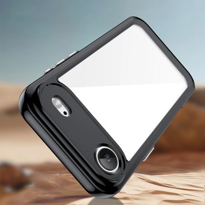 3. Outer Space Case für iPhone 17 Air - Schwarz Transparent