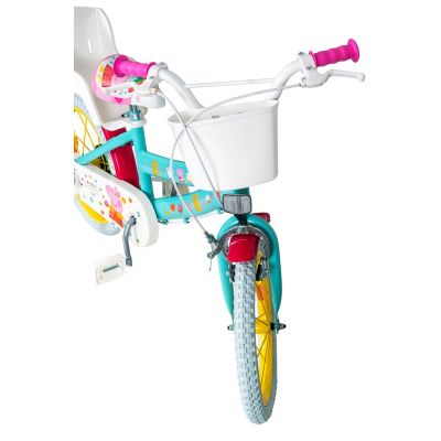 6. Toimsa-Kinderfahrrad 16" Peppa Pig grün