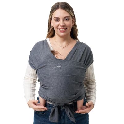 Momcozy Baby-Wickeltrage Dunkelgrau | Babytrage |