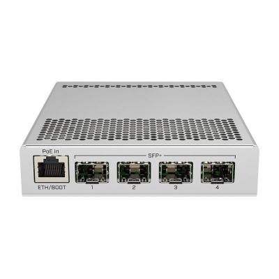 3. Mikrotik CRS305-1G-4S+IN Netzwerkverbindungen Managed Gigabit Ethernet (10/100/1000) PoE-Unterstützung Weiß