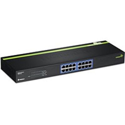 TRENDnet 16-Port Gigabit 19" Metallschalter