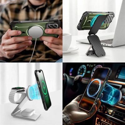 5. Supcase UB XT Mag MagSafe Hülle für iPhone 16e / 17e – Olivgrün