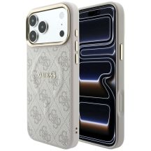 Guess Embossed 4G Classic MagSafe Hülle für iPhone 17 Pro Max / 18 Pro Max – Pink