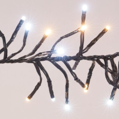 3. WEIHNACHTSBAUMBELEUCHTUNG LICHTERKETTE 3000 LED TIMER KALTWEISS UND WARMWEISS