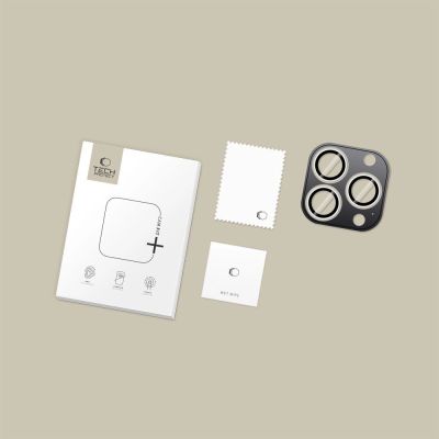 7. Tech-Protect Camring Fit+ Kameraabdeckung für iPhone 14 Pro / Max / 15 Pro / Max / 16 Pro / Max / 17 Pro / Max – Silber