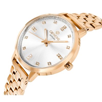 2. Giewont Damenuhr aus Saphir und Roségold GW7370-B3