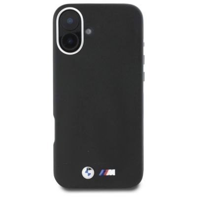 3. BMW M Smooth Full Wrapped Metal MagSafe Hülle für iPhone 16 Plus – Schwarz