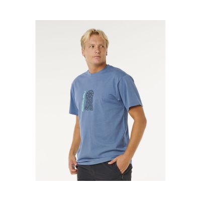 2. Herren-T-Shirt „RIP CURL Search Sundial“ Blau