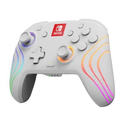 3. PDP Afterglow Wave White USB-Gamepad (Analog/Digital) für Nintendo Switch, Nintendo Switch Lite und Nintendo Switch OLED