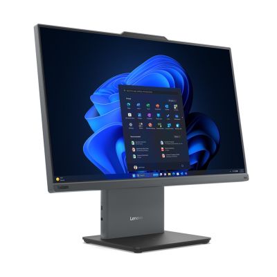 9. Lenovo ThinkCentre neo 50a G5 All-in-One i7-13620H 23,8" FHD Touch IPS 250 Nits AG 16 GB DDR5 5200 SSD512 Intel UHD Graphics 5MP + IR-Kamera Windows 11 Pro Luna Gray 3 Jahre Vor-Ort-Service