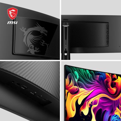4. MSI MPG 491CQPDE QD-OLED-Computermonitor 124,5 cm (49 Zoll) 5120 x 1440 Pixel DQHD Schwarz