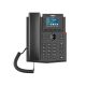 Fanvil X303-2 VoIP-Telefon, schwarz, 4-zeiliges LCD-Display
