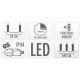 17. Lampen, Lichtvorhänge, eisig, für den Außenbereich, 72 LEDs, kaltweiß, mit Zeitschaltuhr