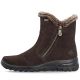 3. Rieker L7162-25 Wasserdichte, isolierte Damen-Ankle-Boots aus Leder, dunkelbraun