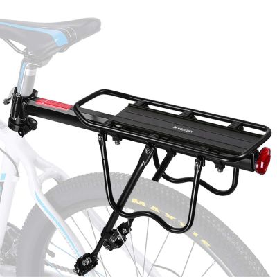 2. Wozinsky Fahrradträger für Fahrräder von 22 bis 27 Zoll, verstellbar bis 50 kg – schwarz