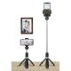 6. Tech-Protect L01S Bluetooth-Selfie-Stick mit Stativ bis 70 cm – Schwarz