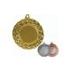 5. Goldmedaille mit Platz für ein 25-mm-Emblem – Stahlmedaille