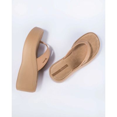 5. Ipanema Damen-Flip-Flops Solaris Plateau Beige