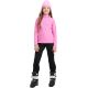 14. Fleece-Sweatshirt für Mädchen 4F F060 Fuchsia 4FJWAW25UFLEF060 55S